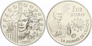 Frankreich 1,5 Euro, 2006, Europäische ... 