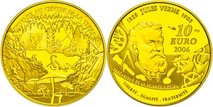 Frankreich 10 Euro, Gold, 2006, Reise zum ... 