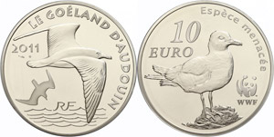 Frankreich 10 Euro, 2011, 50 Jahre World ... 