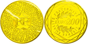 Frankreich 200 Euro, 2011, 50 Jahre Regionen ... 