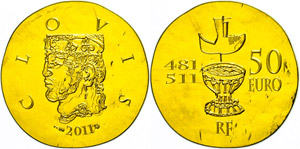 Frankreich 50 Euro, Gold, 2011, ... 