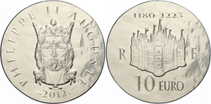 France 10 Euro, 2012, French regents - ... 