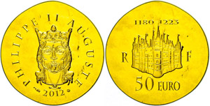 Frankreich 50 Euro, Gold, 2012, ... 