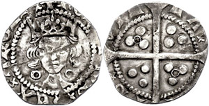 Grossbritannien Penny (0,54g), 1422-1427, ... 