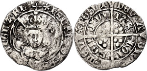 Grossbritannien Groat (2,32g), 1485-1509, ... 