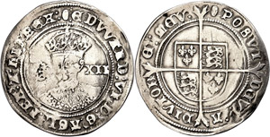 Great Britain Shilling (5, 94g), 1547-1553, ... 