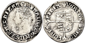 Grossbritannien Groat (1,84g), 1553-1554, ... 