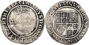 Great Britain Shilling (5, 82g), 1603-1604, ... 