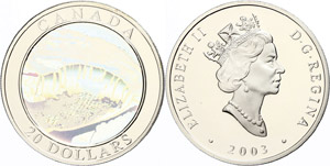Canada 20 dollars, 2003, natural wonder - ... 
