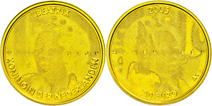 The Netherlands 20 Euro, Gold, 2005, 25. ... 