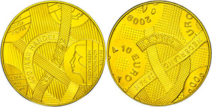 The Netherlands 10 Euro, Gold, 2009, trade ... 
