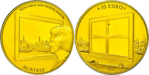 The Netherlands 10 Euro, Gold, 2011, Dutch ... 