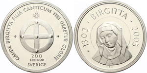 Schweden 200 Kronen, 2003, 700. Geburtstag ... 