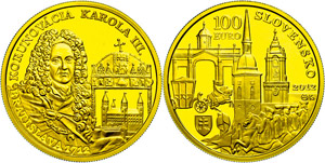 Slovakia 100 Euro, Gold, 2012, 300. ... 