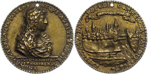 Medallions foreign before 1900 France, Louis ... 