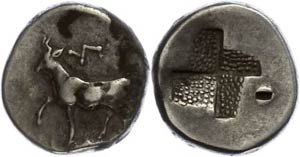 Thrace Byzantium, tetrobol (2, 50g), 4. / 3. ... 