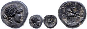 Bithynia Ae (4, 22g), 183-149 BC, Prusias ... 