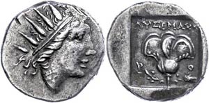 Caria Rhodes, drachm (2, 71g), approximate ... 
