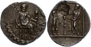Kilikien Tarsos, Stater (10,84g), 378-362 v. ... 