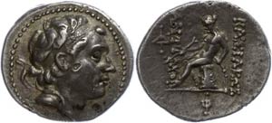 Seleukidien Drachme (4,09g), 175-164 v. ... 