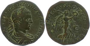 Coins Roman Imperial period Elagabalus, ... 