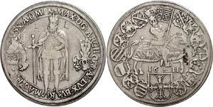 Münzen Deutscher Orden Taler, 1611, ... 