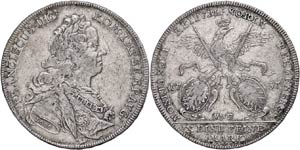 Augsburg Imperial City Thaler, 1757, with ... 