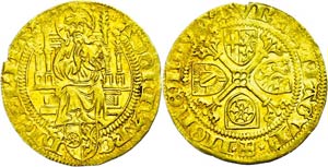 Mainz Archdiocese Gold guilders (3, 35g), o. ... 