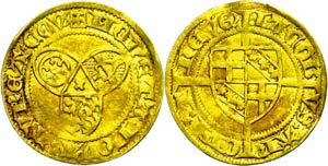 Trier Archdiocese Gold guilders (3, 28g), o. ... 