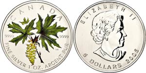 Australia 5 dollars, 2005, Maple Leaf - ... 