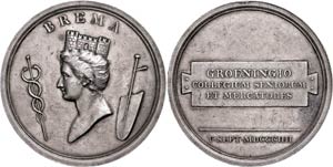 Medallions Germany before 1900 Bremen, ... 