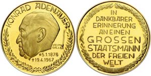 Medallions Germany after 1900 Gold medal, ... 