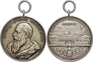 Medallions Germany after 1900 Baden, ... 