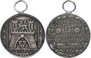 Medaillen Deutschland nach 1900 Hannover, ... 