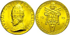 Medallions foreign after 1900 Papal States, ... 