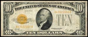  USA, 20 dollars, 1928, Alexander hamilton, ... 