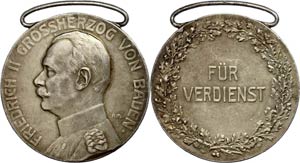  Baden, civil badge of honour, Medal for ... 