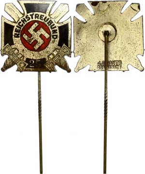 Kleinabzeichen, Mitgliedsnadeln 1871-1945 ... 