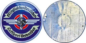  DLV, badge Member German aviation sport ... 