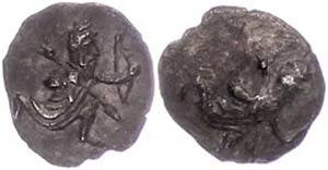 Cilicia Indefinite mint, obol (), to 380 BC ... 