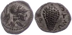 Kilikien Soloi, Obol (0,65g), ca. 400-350 v. ... 