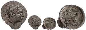 Münzen Römische Republik Anonym, AE ... 