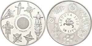 Litauen 50 Litu, 2008, Europäisches ... 