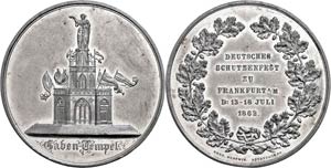 Medaillen Deutschland vor 1900 Frankfurt, ... 