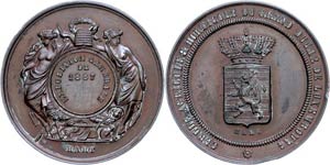 Medallions foreign before 1900 Luxembourg, ... 