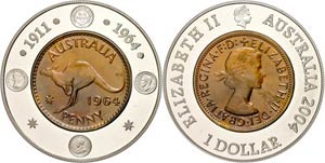Australien 1 Dollar, 2004, Australische ... 