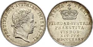 Old Austria coins until 1918 Silver strike ... 