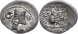 Ancient Greek coins Parthia, drachm (3, ... 