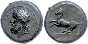 Sicily Syracuse, Æ (20, 11g), 245-317 BC ... 