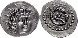 Caria Rhodes, drachm (3, 68g), 88 / 42 ... 
